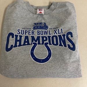 Vintage NFL colts super bowl championship